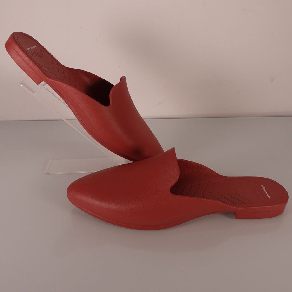Native Womens Slip on Mule Sustainable Shoe Coral Size Women 11 New Algae Made